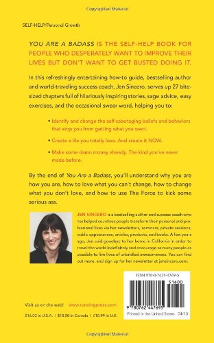 کتاب You Are a Badass by Jen Sincero