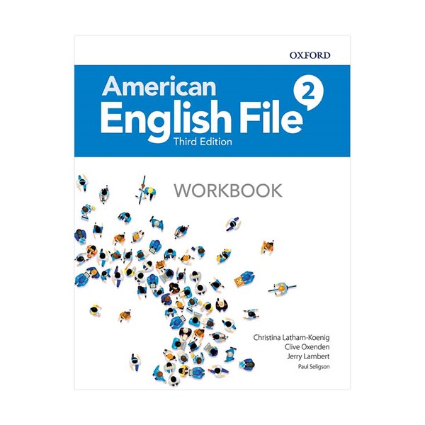 کتاب امریکن انگلیش فایل 2 ویرایش سوم American English File 2 3rd SB+WB وزیری