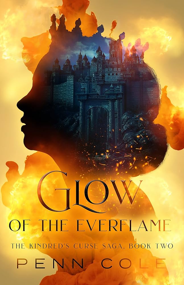 کتاب Glow of the Everflame (The Kindred's Curse Saga Book 2) by Penn Cole
