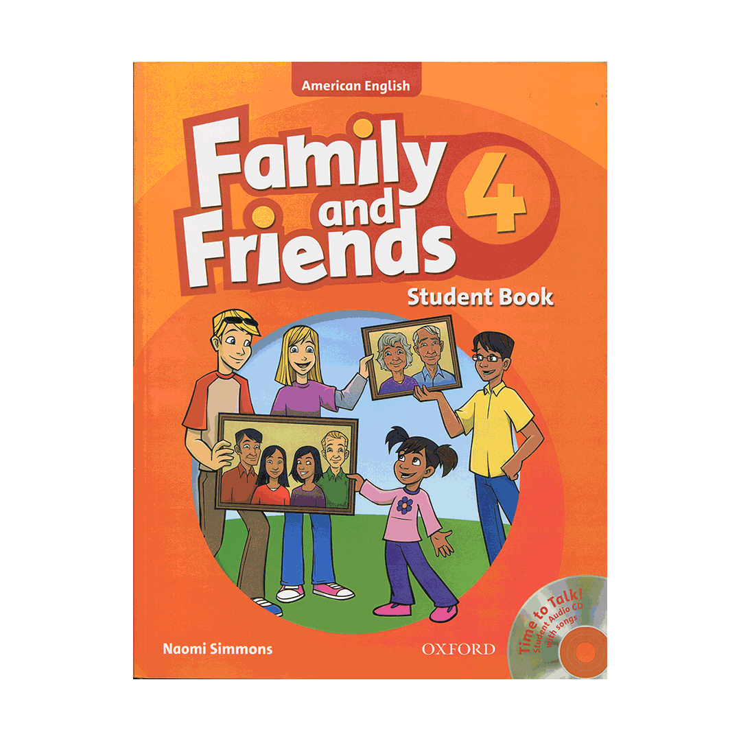 American Family and Friends 4 (SB+WB+CD)