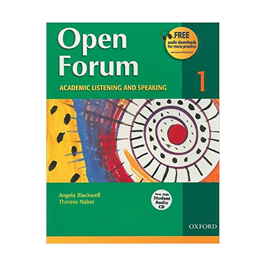 کتاب Open Forum 1 Student Book with Test Booklet