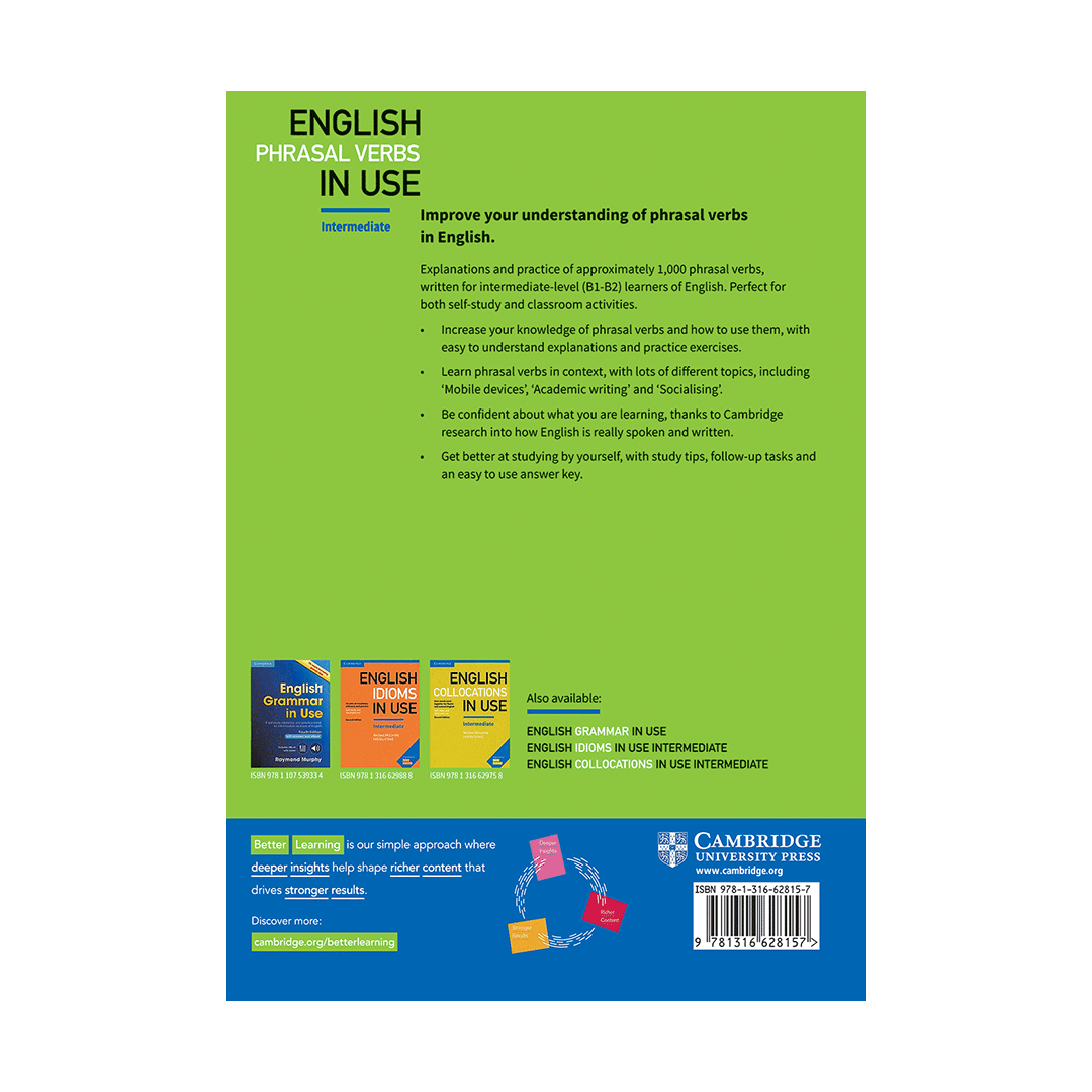 کتاب English Phrasal Verbs In Use 2nd Intermediate