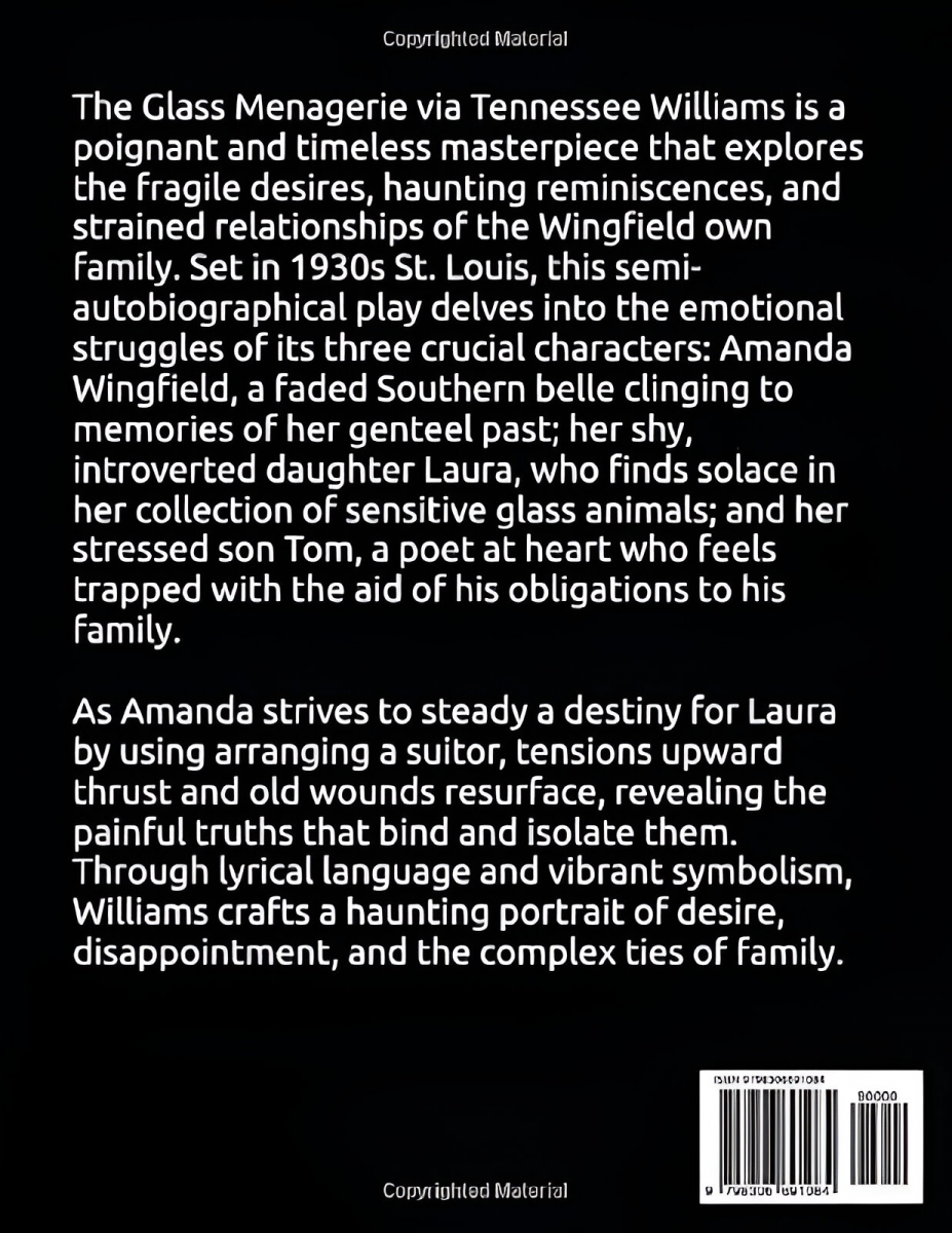 کتاب The Glass Menagerie by Tennessee Williams