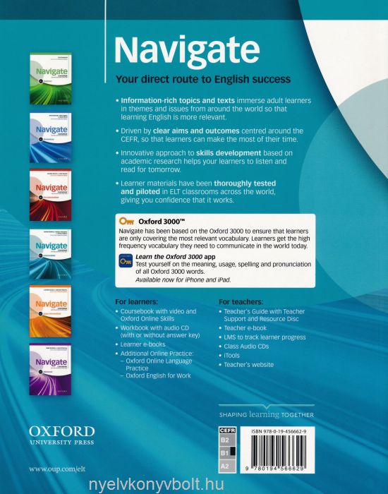 کتاب نویگیت المنتری Navigate A2 Elementary