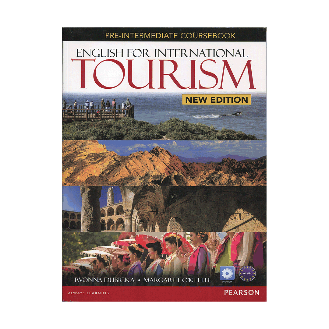کتاب انگلیش فور اینترنشنال توریزم اینترمدیت English for International Tourism Pre-Intermediate SB+WB