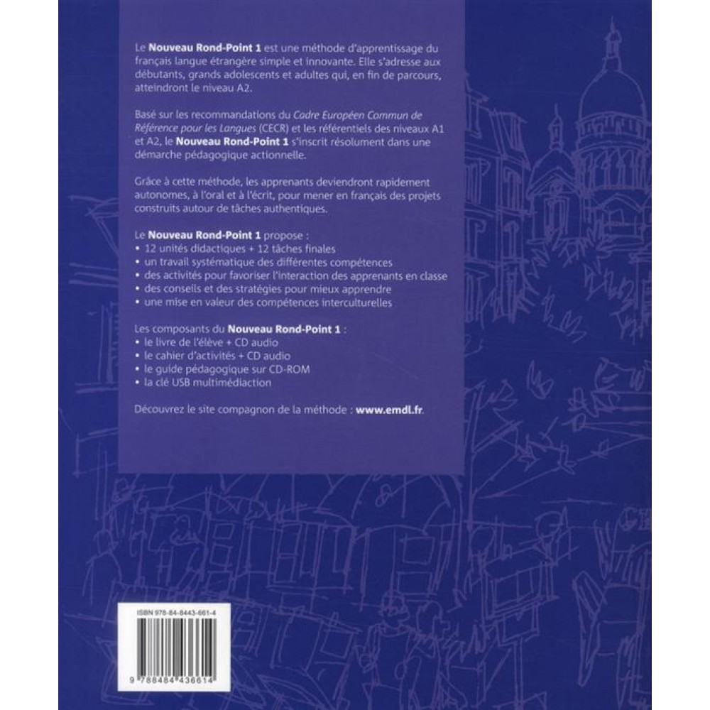 کتاب Nouveau Rond Point 1 + Cahier