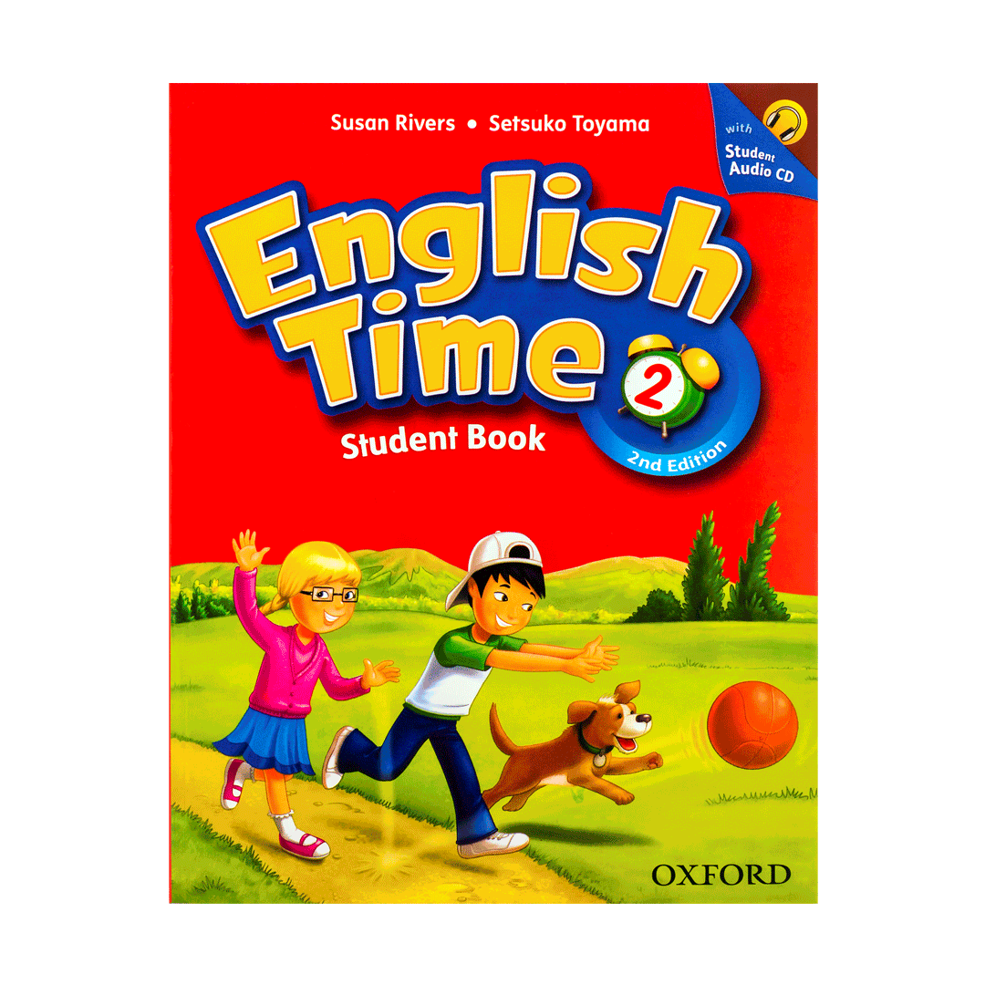 کتاب انگلیش تایم 2 ویرایش دوم English Time 2 (2nd) SB+WB+QR وزیری