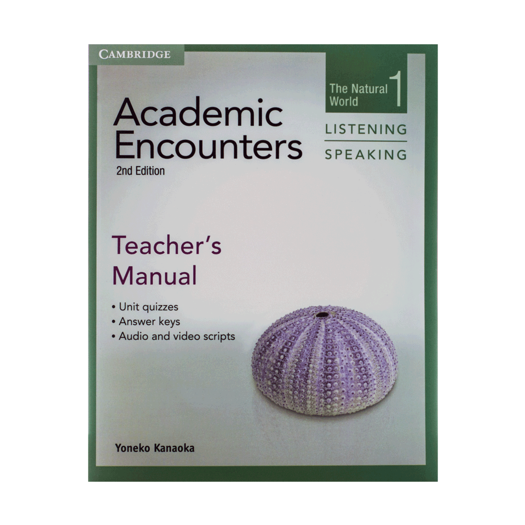 Academic Encounters 2nd 1 Listening and SpeakingTeacher's Manual