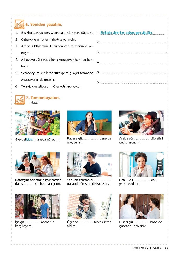 کتاب Yedi İklim Türkçe B1