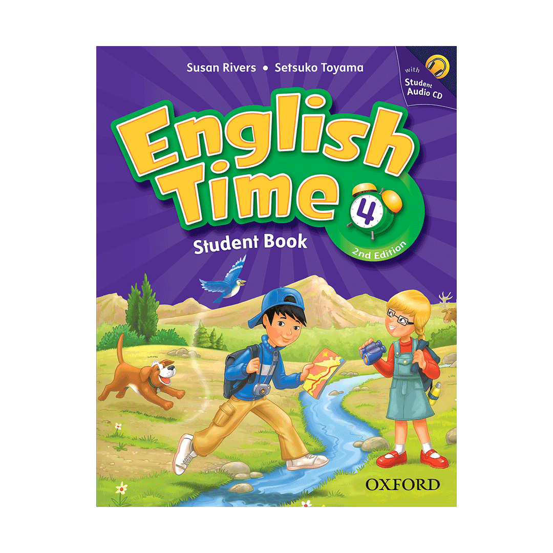 کتاب انگلیش تایم 4 English Time 4 (2nd) SB+WB