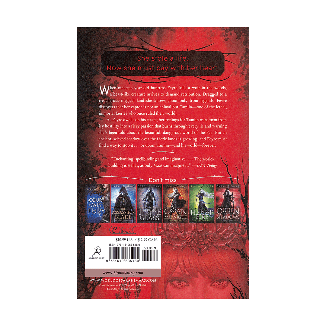 کتاب A Court of Thorns and Roses 1 by Sarah J. Maas