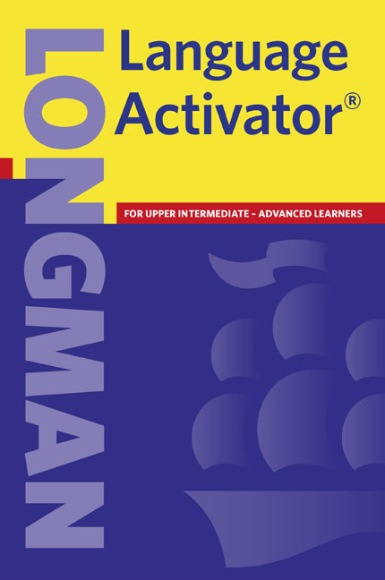 کتاب Longman Language Activator