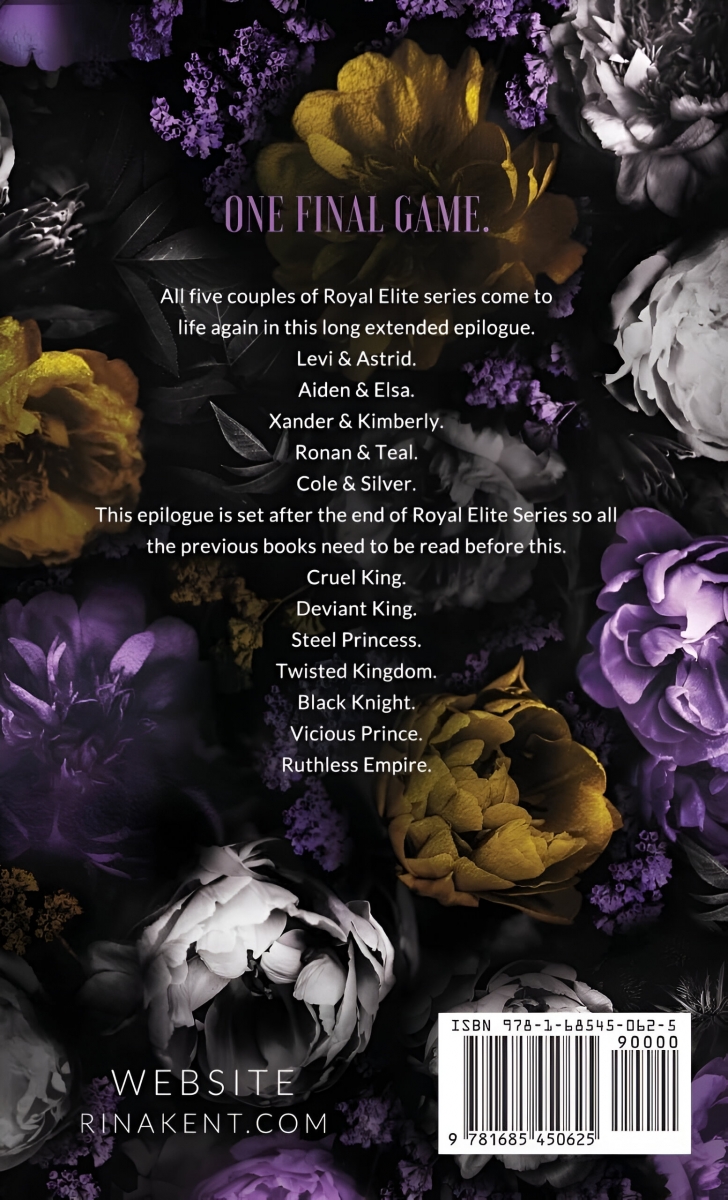 کتاب Royal Elite Epilogue by Rina Kent