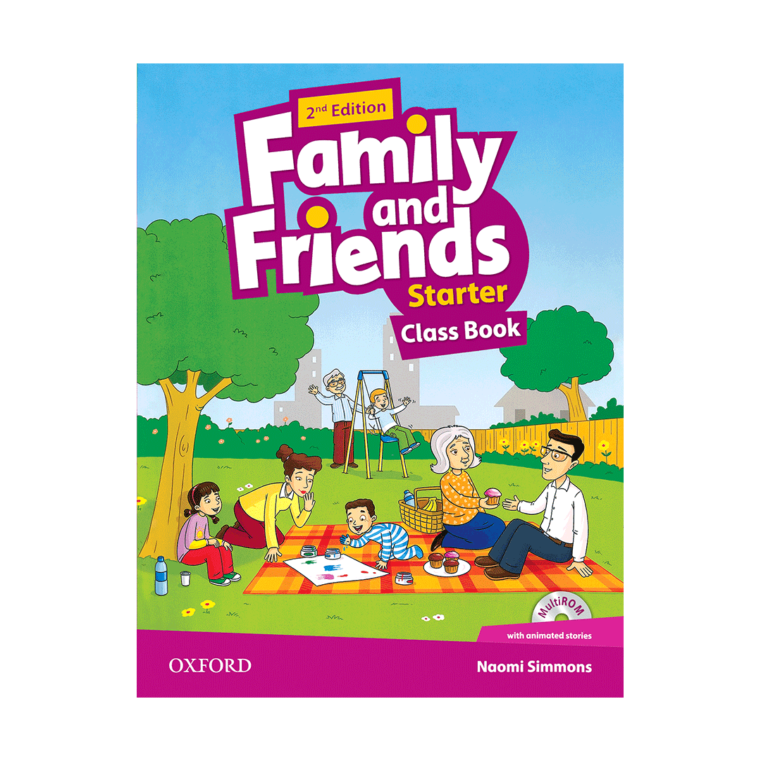 کتاب زبان کودکان فمیلی اند فرندز استارتر ویرایش دوم Family and Friends starter (2nd) SB+WB
