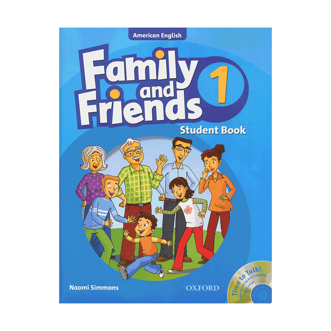 American Family and Friends 1 (SB+WB+CD)