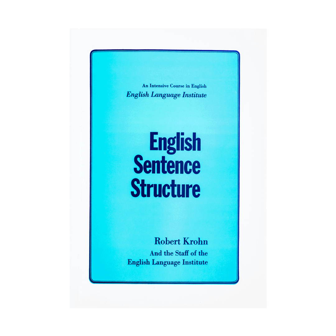English Sentence Structure