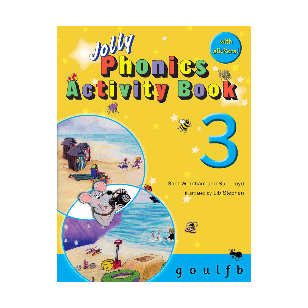 کتاب جولی فونیکس 3 اکتیوتی بوک Jolly Phonics Activity Book 3
