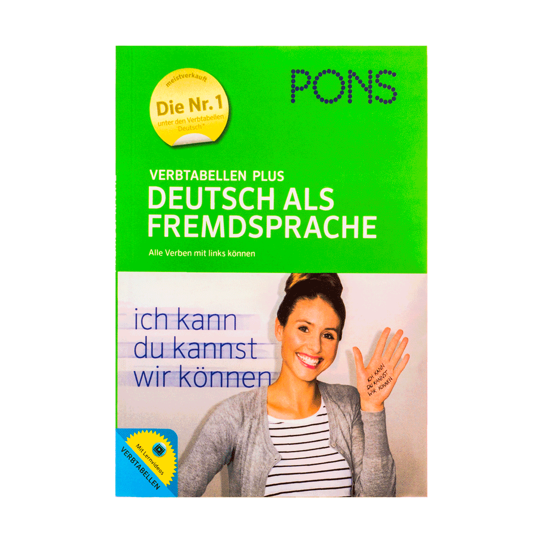 Pons Verbtabellen Plus Deutsch Als Fremdsprache