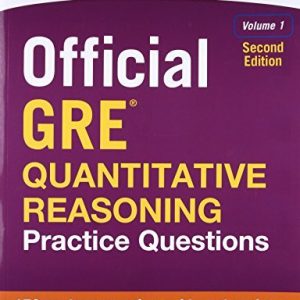 Official GRE Quantitative Reasoning Practice Questions Volume 1-2nd