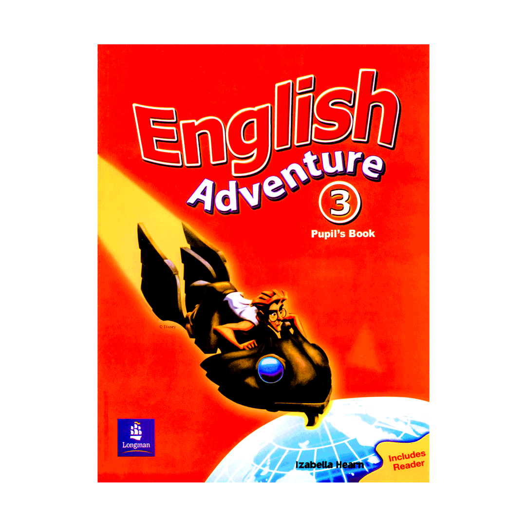 کتاب انگلیش ادونچر 3 English Adventure 3 Student Book& work book