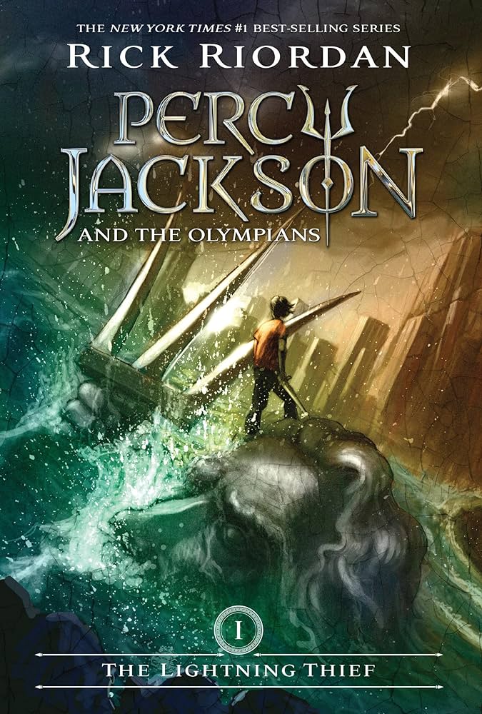 کتاب The Lightning Thief Percy Jackson and the Olympians Book 1