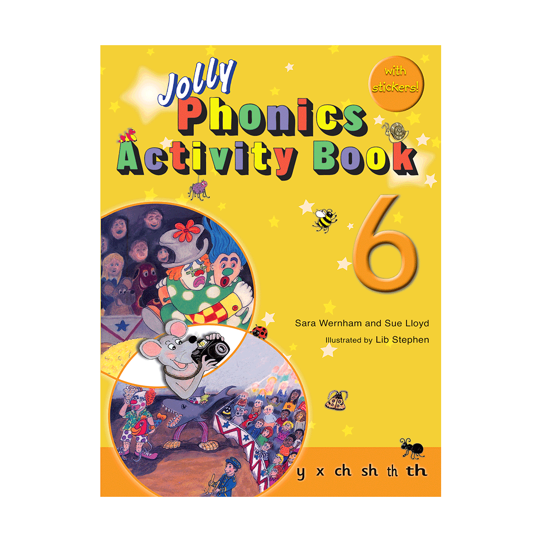 کتاب جولی فونیکس 6 اکتیوتی بوک Jolly Phonics Activity Book 6