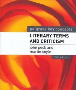 Literary Terms and Criticism