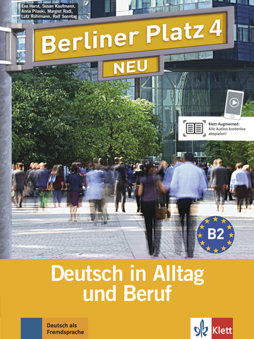 کتاب Berliner Platz Neu Lehr Und Arbeitsbuch 4 رنگی