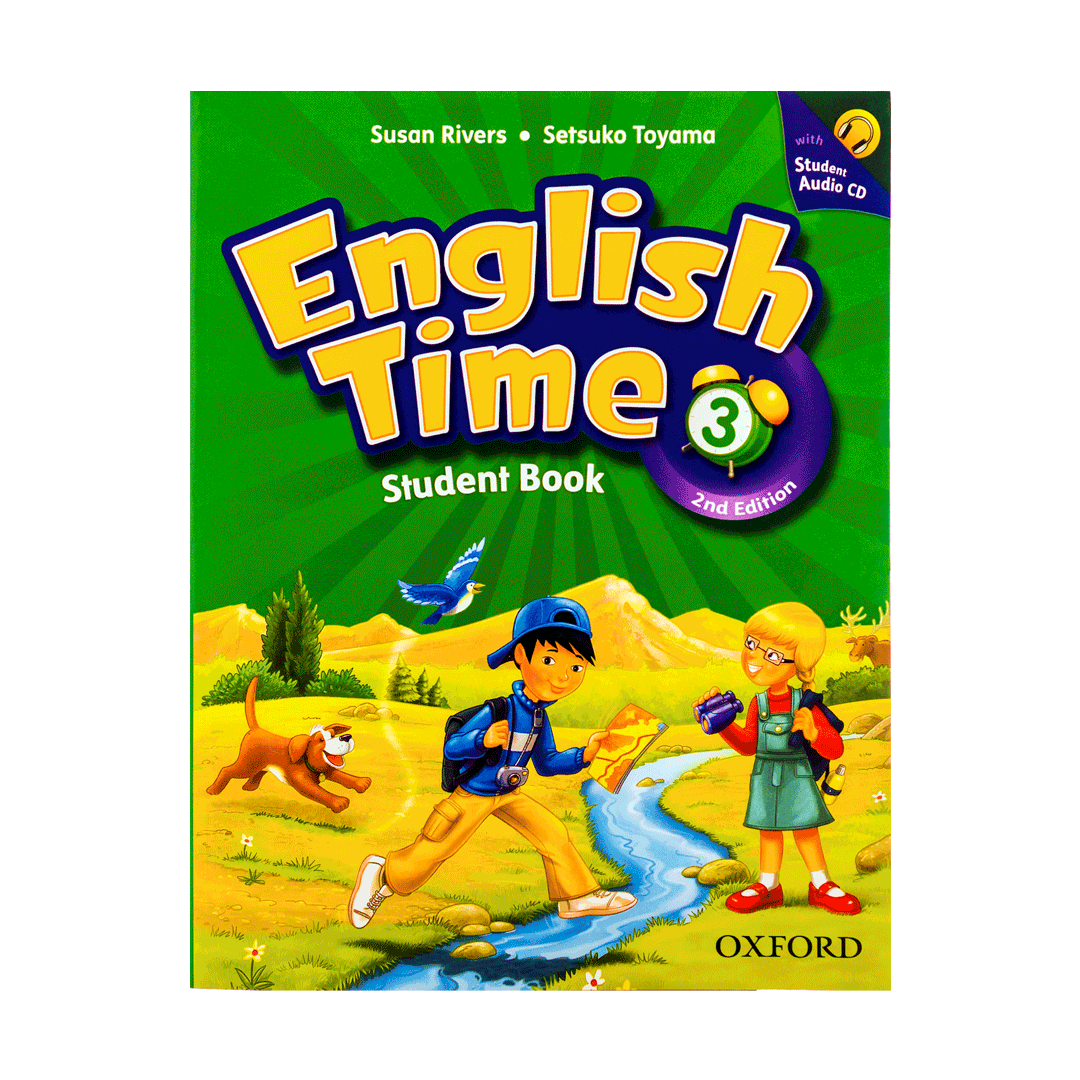 کتاب انگلیش تایم 3 English Time 3 (2nd) SB+WB