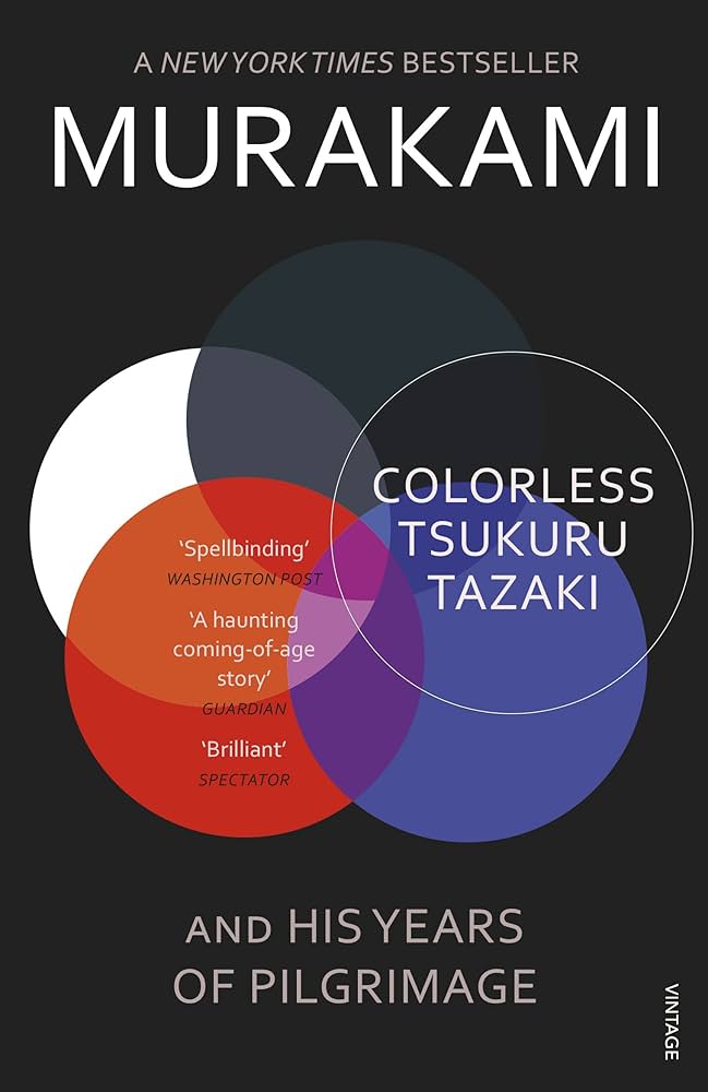 کتاب Colorless Tsukuru and His Years of Pilgrimage by Murakami