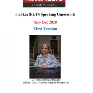 کتاب Makkar IELTS Speaking Guesswork Sep - Dec 2020