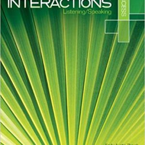 Interactions Access Listening And Speaking 6th Edition