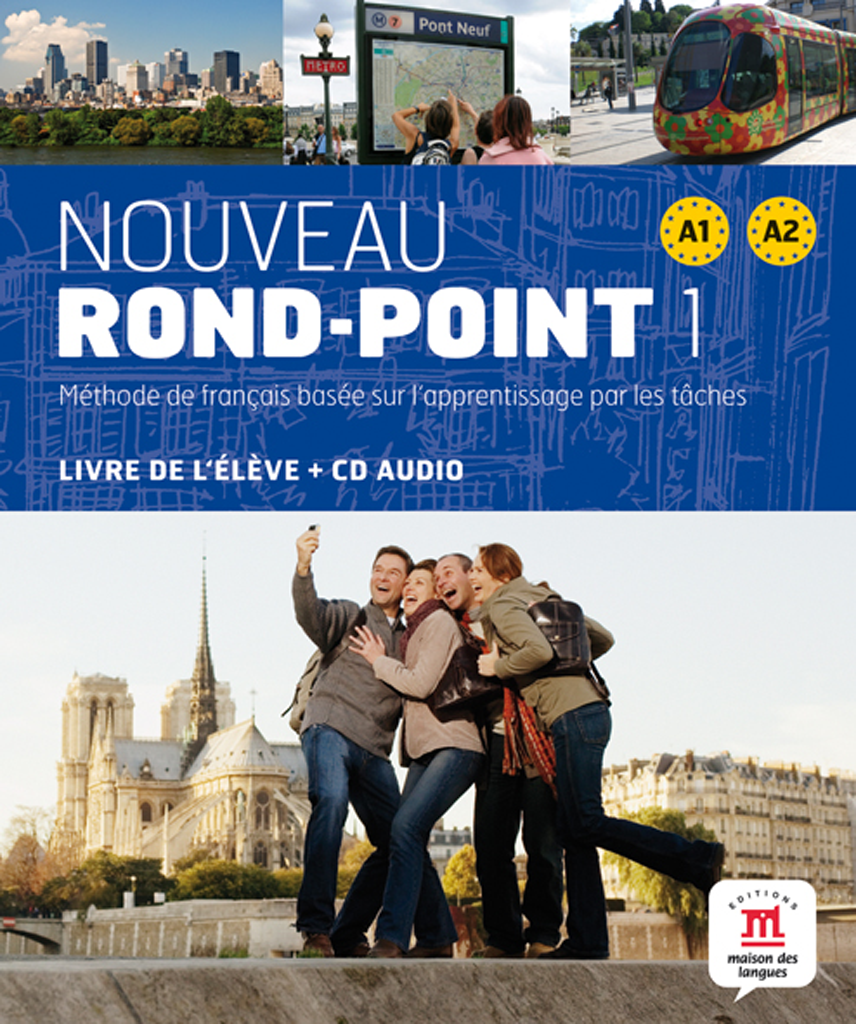 کتاب Nouveau Rond Point 1 + Cahier