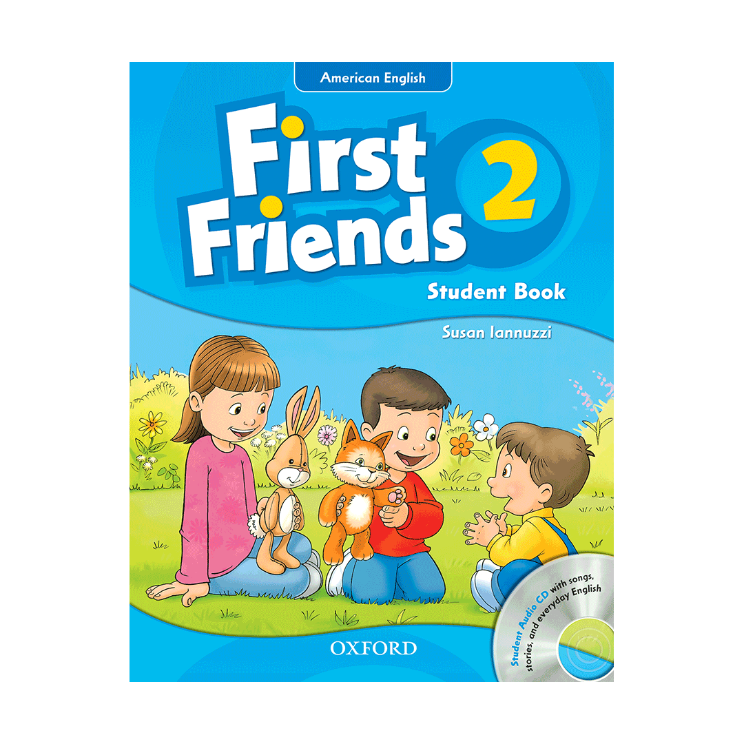 کتاب امریکن فرست فرندز American First Friends 2 (SB+WB)تک جلدی وزیری