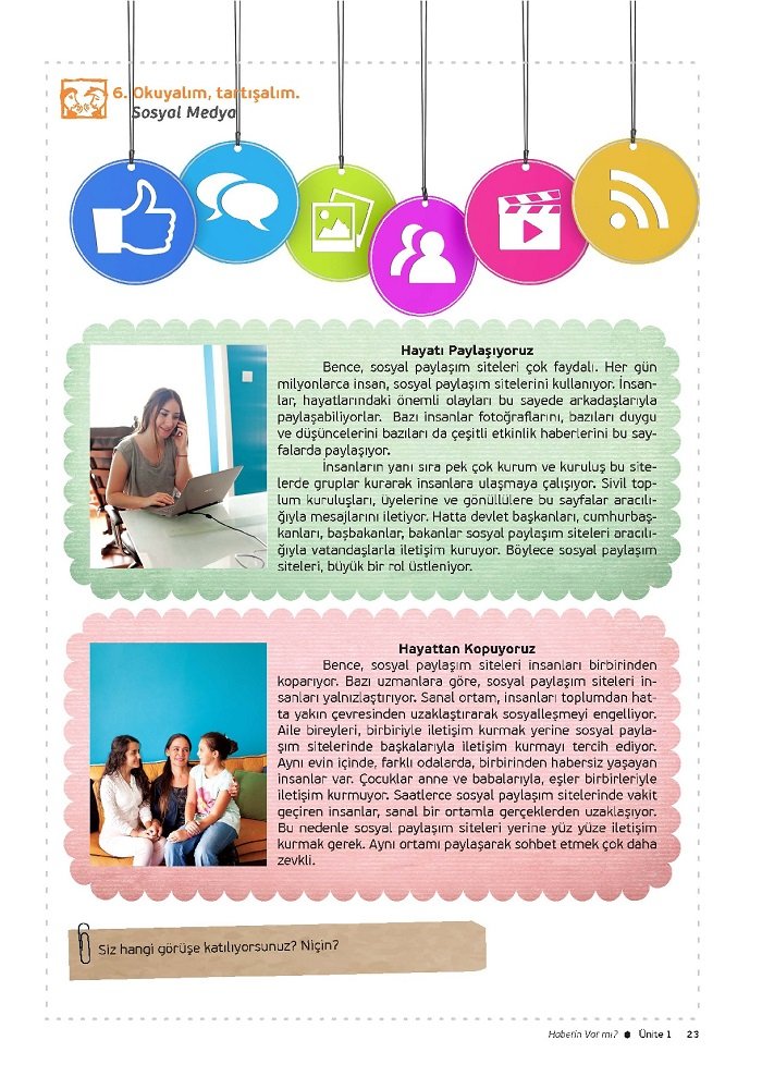 کتاب Yedi İklim Türkçe B1