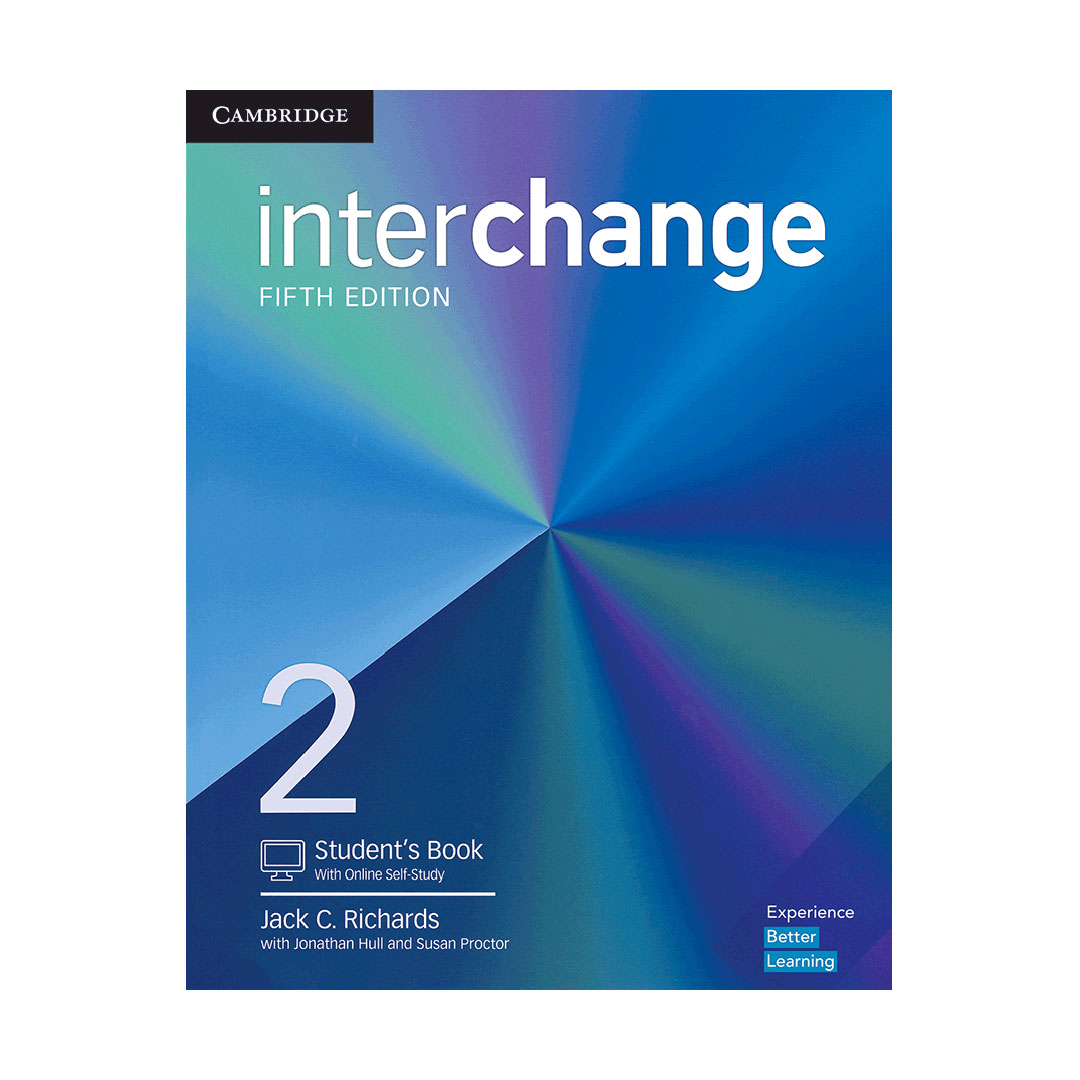کتاب اینترچنج 2 ویرایش پنجم Interchange 5th 2 (S.B+W.B) رحلی