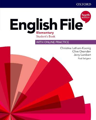 کتاب انگلیش فایل المنتری ویرایش چهارم English File Elementary 4th Edition SB+WB