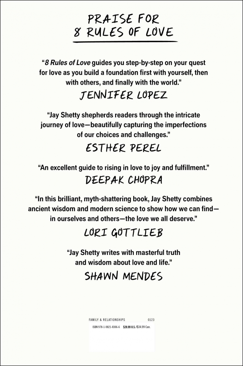 کتاب 8 Rules of Love by Jay Shetty