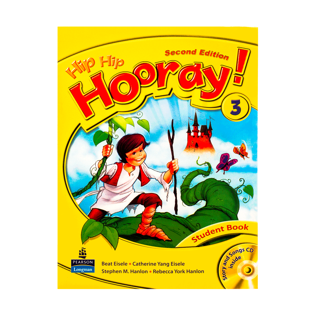 کتاب هیپ هیپ هوری 3 Hip Hip Hooray 3 (2nd) SB+WB