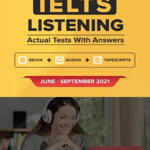 کتاب IELTS LISTENING ACTUAL TESTS June - Sep 2020