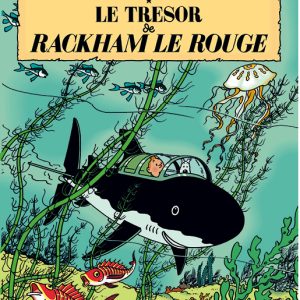 کتاب Tintin Red Rackhams Treasure by Hergé