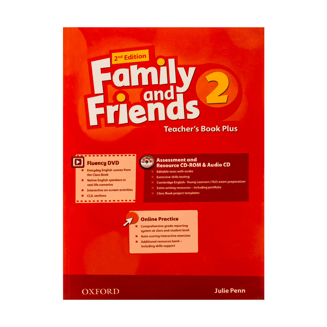 American Family and Friends 2 (2nd) Teachers book کتاب معلم فمیلی فرندز