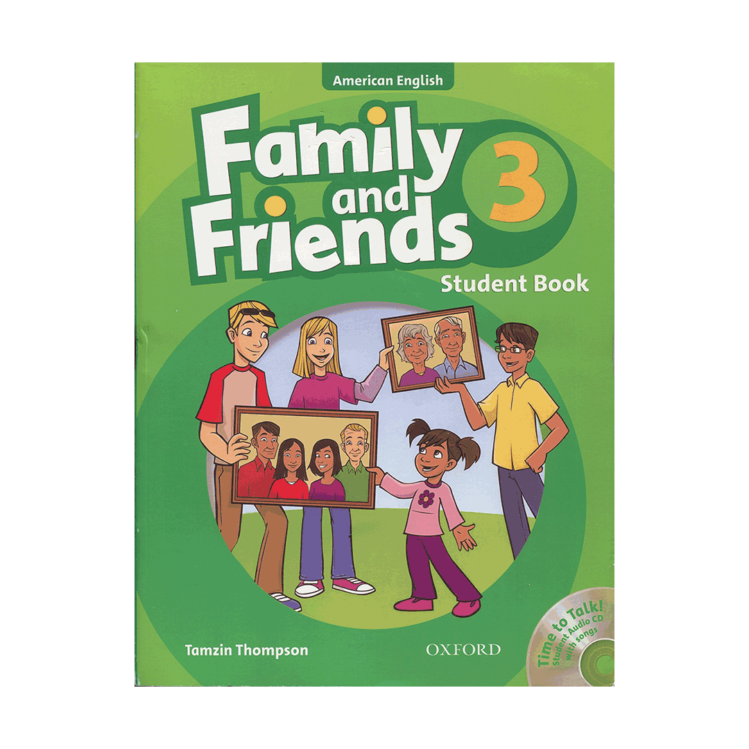 American Family and Friends 3 (SB+WB+CD)