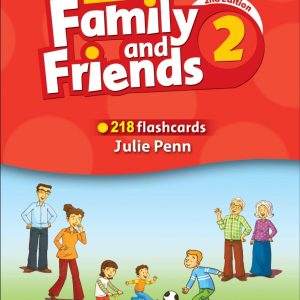 فلش کارت Flashcards American Family and Friends 2 Second Edition