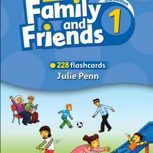 فلش کارت Flashcards American Family and Friends 1 Second Edition