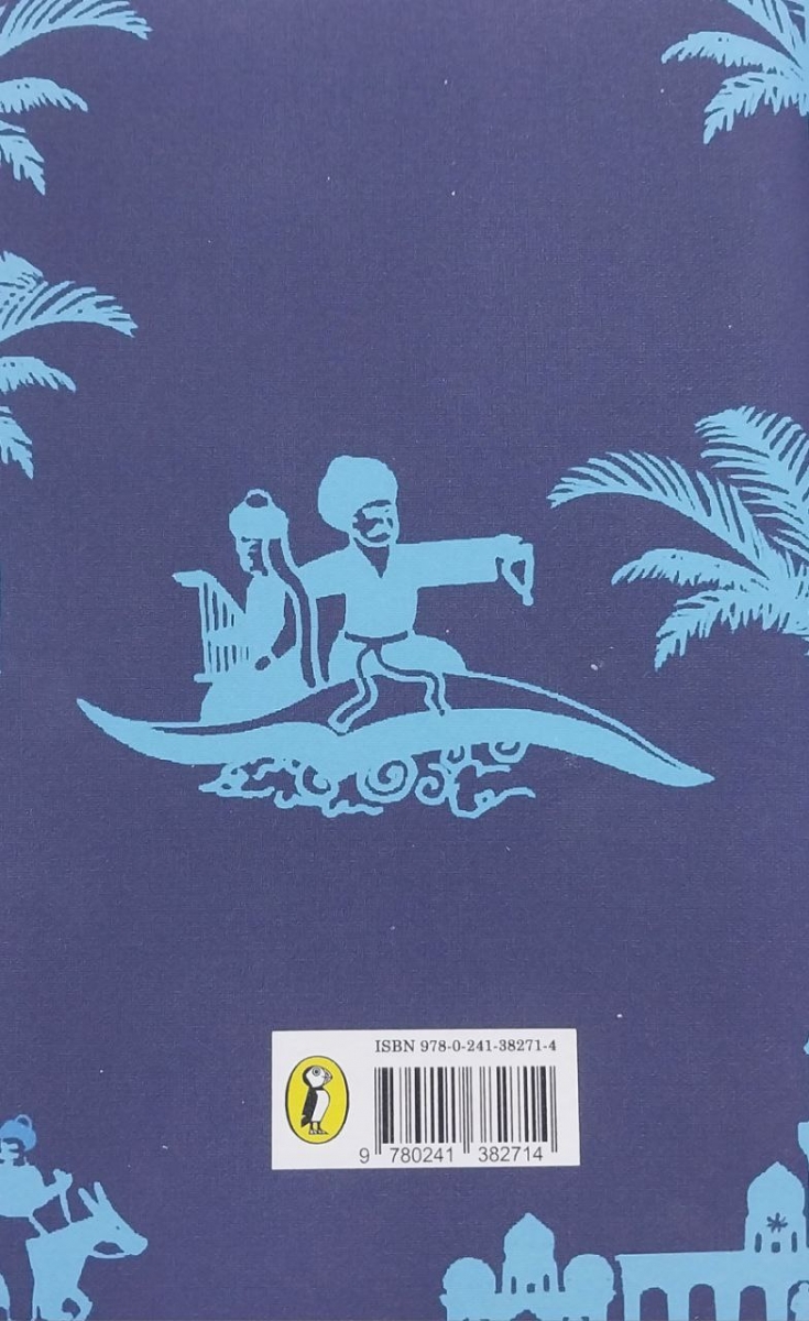کتاب tales from 1001 nights translated by Malcom Lyons Ursula Lynos جلد پارچه ای
