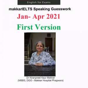 کتاب MAKKAR IELTS SPEAKING GUESSWORK JAN-APR 2021