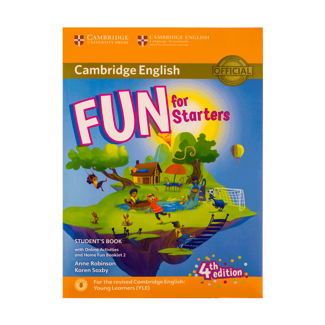 کتاب فان فور استارتر Fun for Starters Students Book 4th