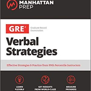GRE Verbal Strategies