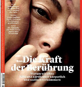 مجله زبان آلمانی FOCUS Magazin - Die Kraft der Berührung